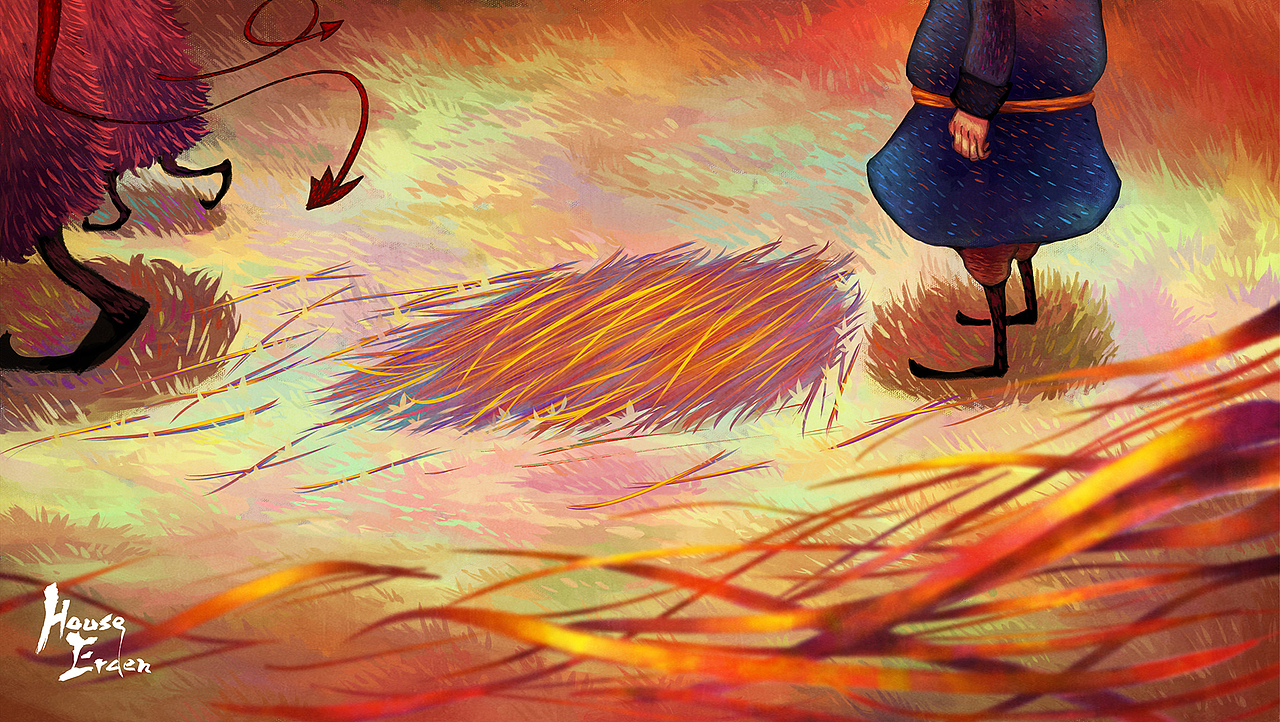 绘本《HouseEredn星野》6P-10P(图ZNjI5NDA4ODQ=) - 商业插画 - 站酷设计师HouseErden原创素材 - 站酷ZCOOL