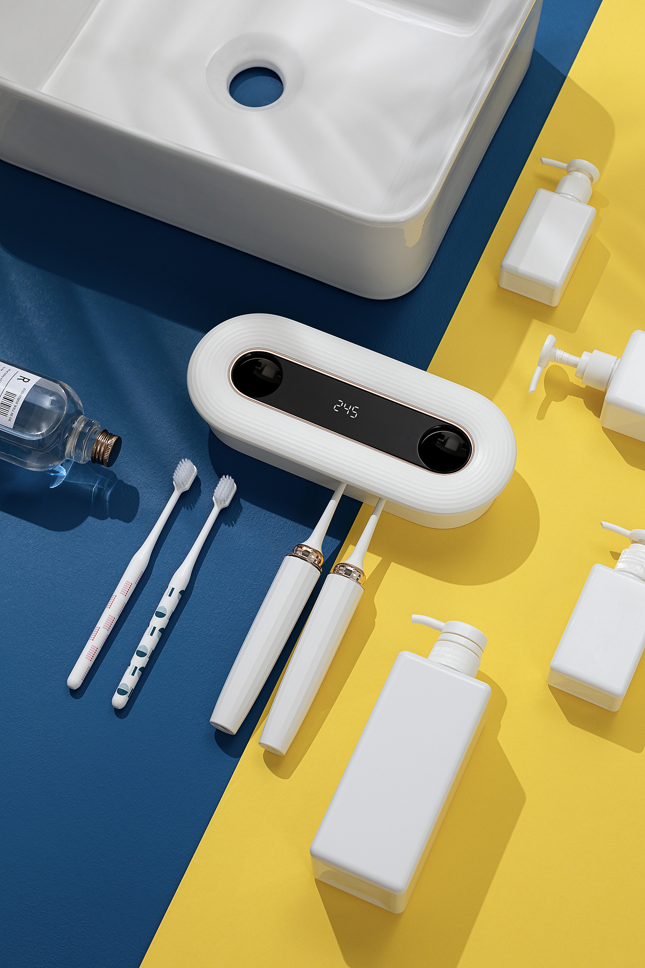 品牌案例丨壹素113牙刷消毒架（图ZMjE3OTk5MTM2） - 产品摄影 - 站酷设计师白底图原创素材 - 站酷ZCOOL