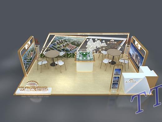 富力房地产3D效果图