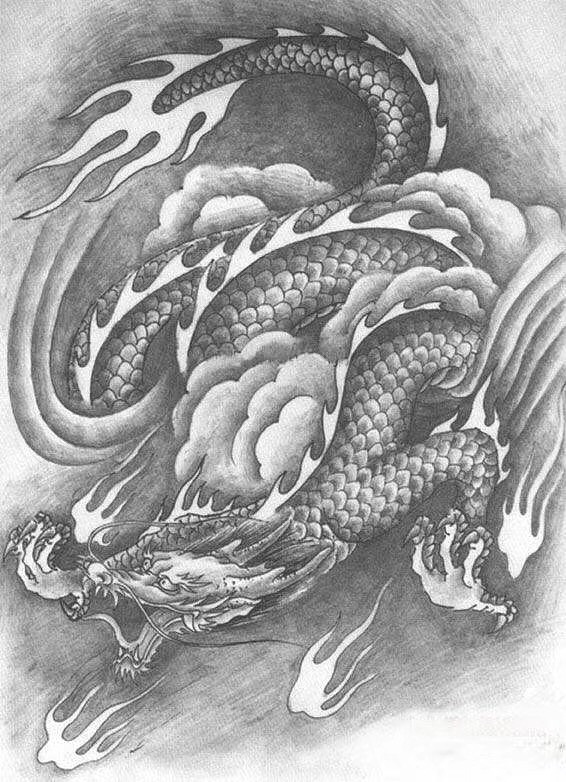 来左边跟我一起画个龙（图ZMTkxMjA0MjI4） - 绘画 - 站酷设计师荒诞的蛋原创素材 - 站酷ZCOOL