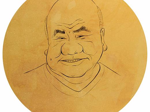 在校期间画的一系列漫像