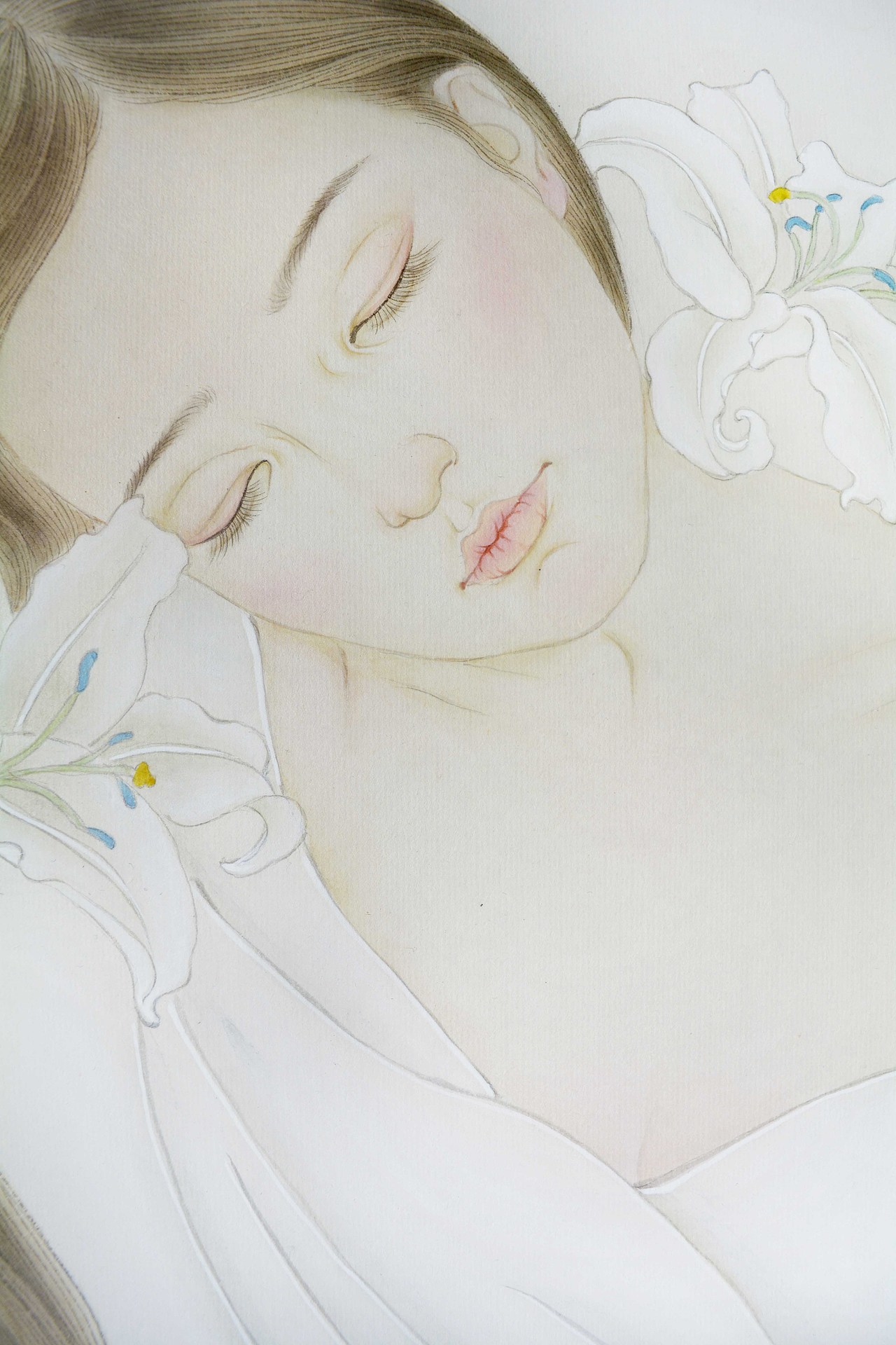 幽蓝与深红（图ZMTM0ODE1ODg4） - 绘画 - 站酷设计师ruby可可原创素材 - 站酷ZCOOL