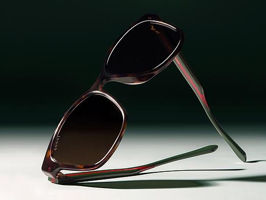 太阳镜拍摄 GUCCI 眼镜