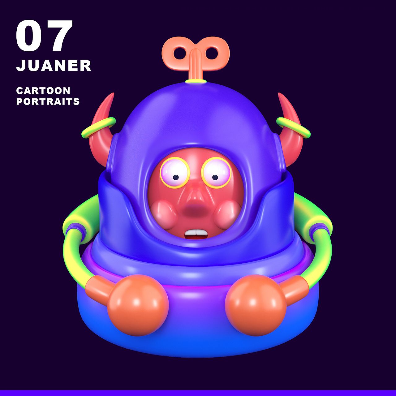 卡通肖像练习（图ZMjE1MzQxODI0） - 人物/生物 - 站酷设计师插画师卷耳原创素材 - 站酷ZCOOL