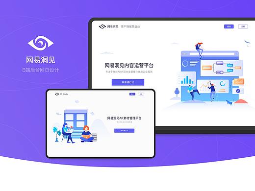 网易洞见B端网页设计