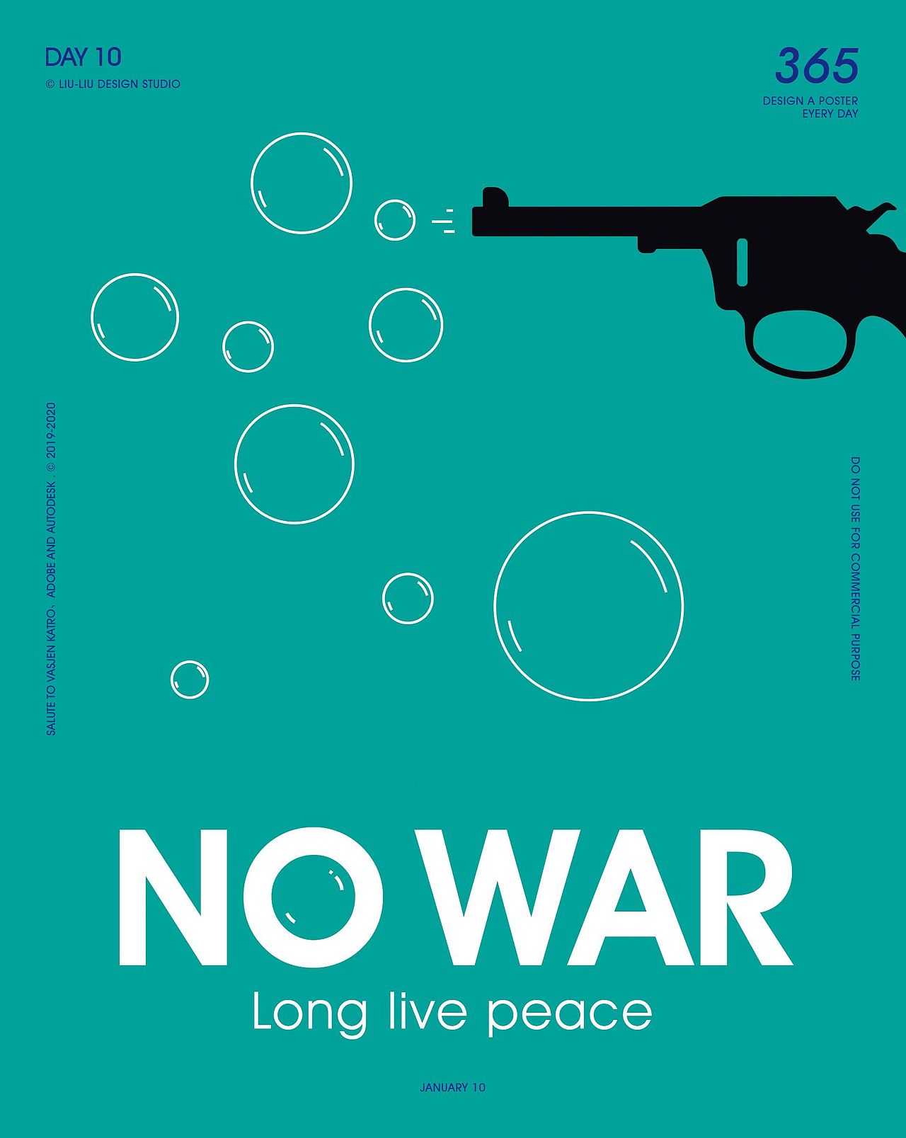 反战题材的原创创意海报