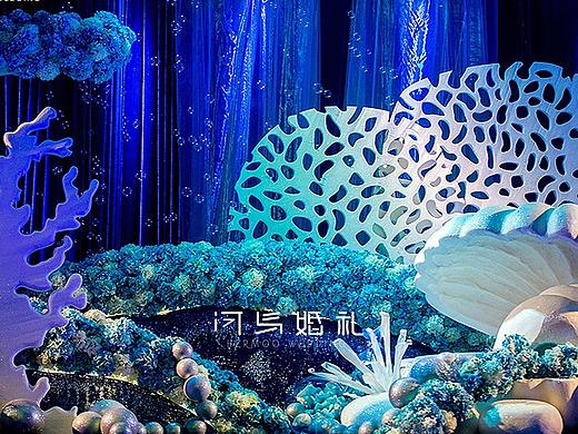 河马婚礼｜海洋风婚礼（蓝色＋白色）