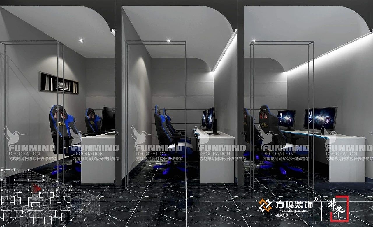 小包间-电竞馆网咖|电竞酒店综合体设计装修_赛瑞电竞综合体设计
