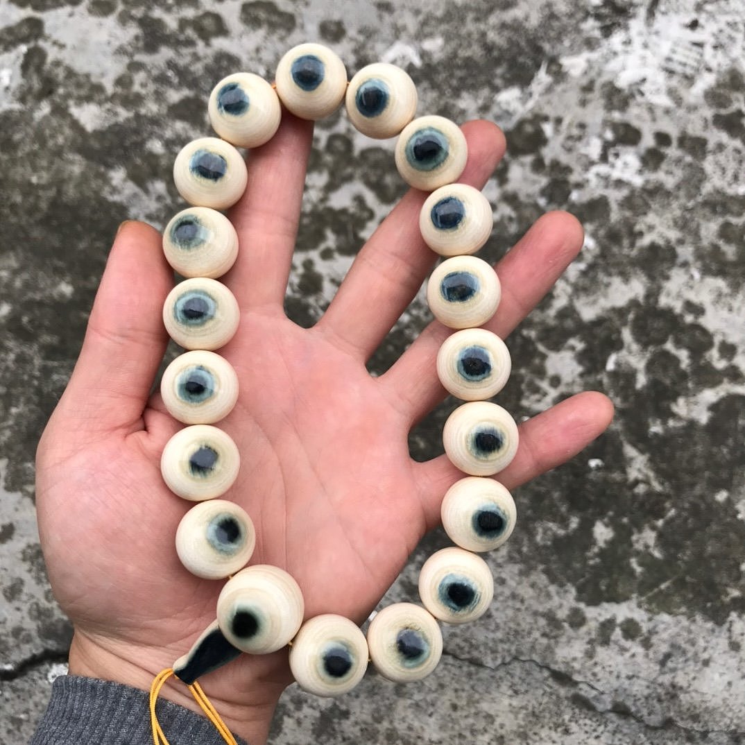 猛犸牙蓝眼睛手持念珠2.0蓝皮18颗手串（图ZMjAyOTc2MTU2） - 工艺品设计 - 站酷设计师薇信mengma0756原创素材 - 站酷ZCOOL