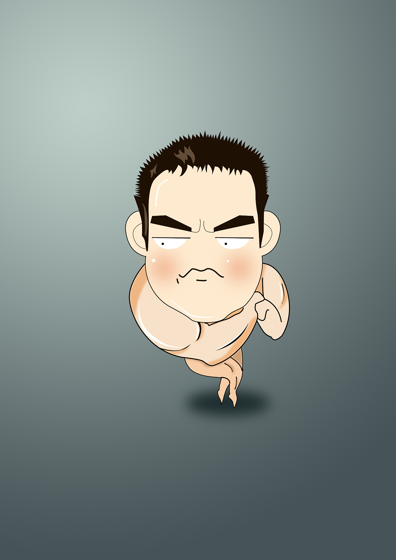 公司里的q人|插画|涂鸦/潮流|sun270255125 - 原创作品 - 站酷 (zcool