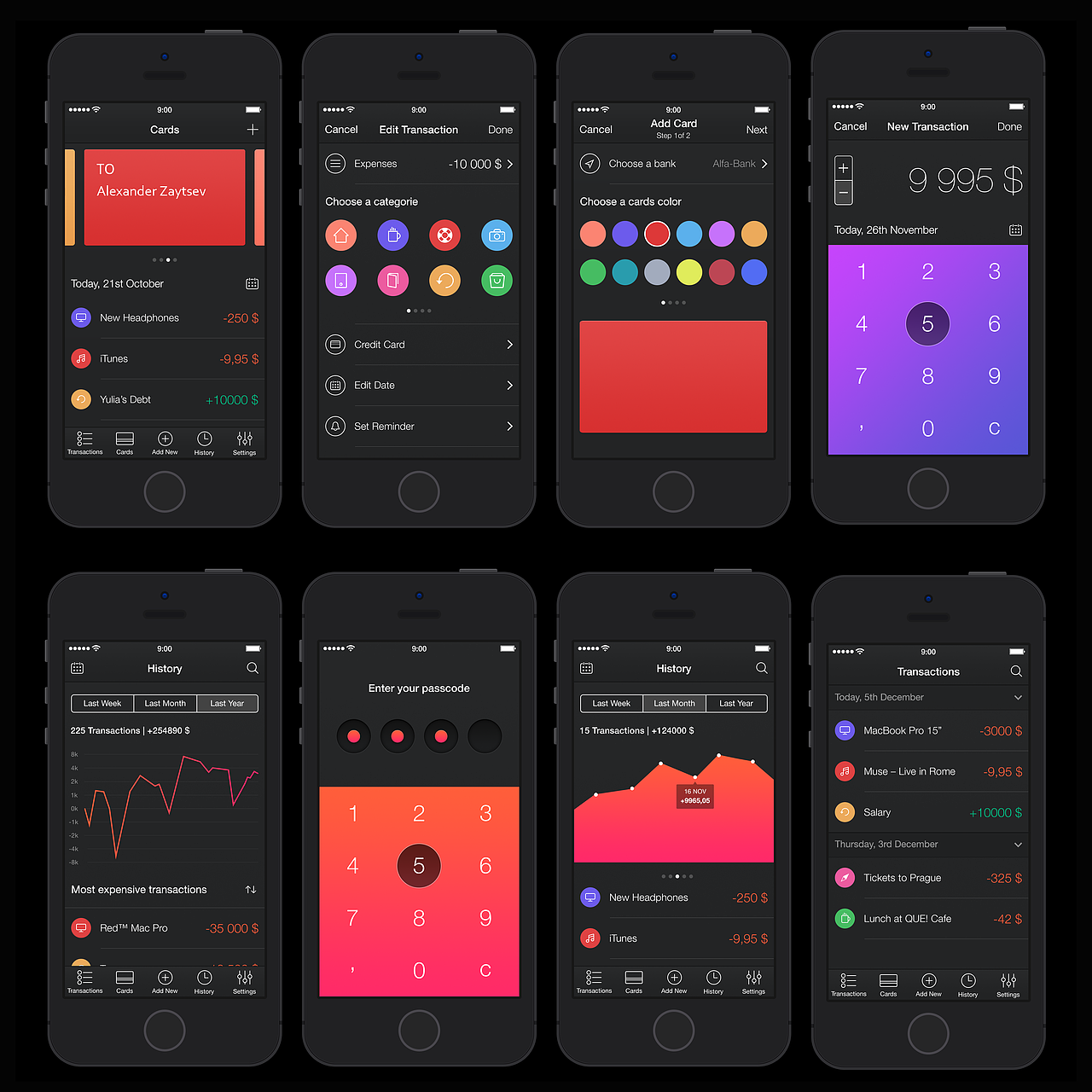 个性化服务类UI设计临摹(持续更新)