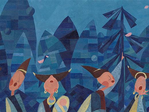 有洞的山（个人主页-ZNDcxMDU4ODg=） - 绘本 - 站酷设计师眼眼人原创素材 - 站酷ZCOOL