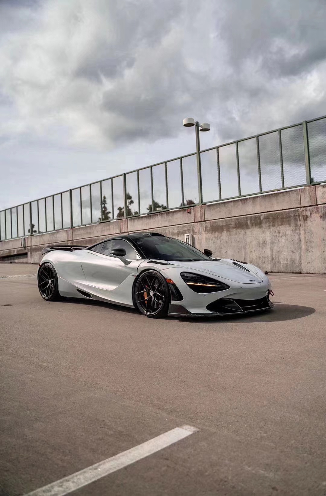 迈凯轮mclaren 720s 改装升级vorsteiner小包围机盖