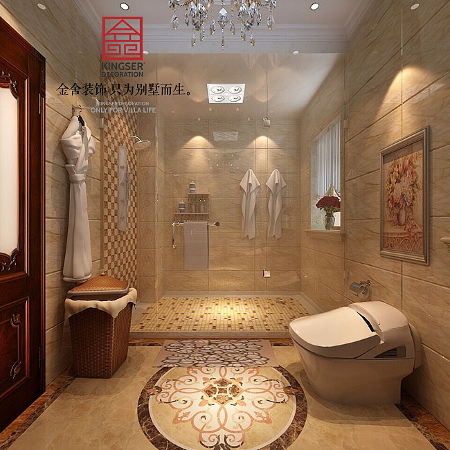 【国赫 红杉湾】260㎡-欧式风格-金舍装饰-石家庄装修（图ZNTkwNDAzODQ=） - 家装设计 - 站酷设计师金舍小柯原创素材 - 站酷ZCOOL