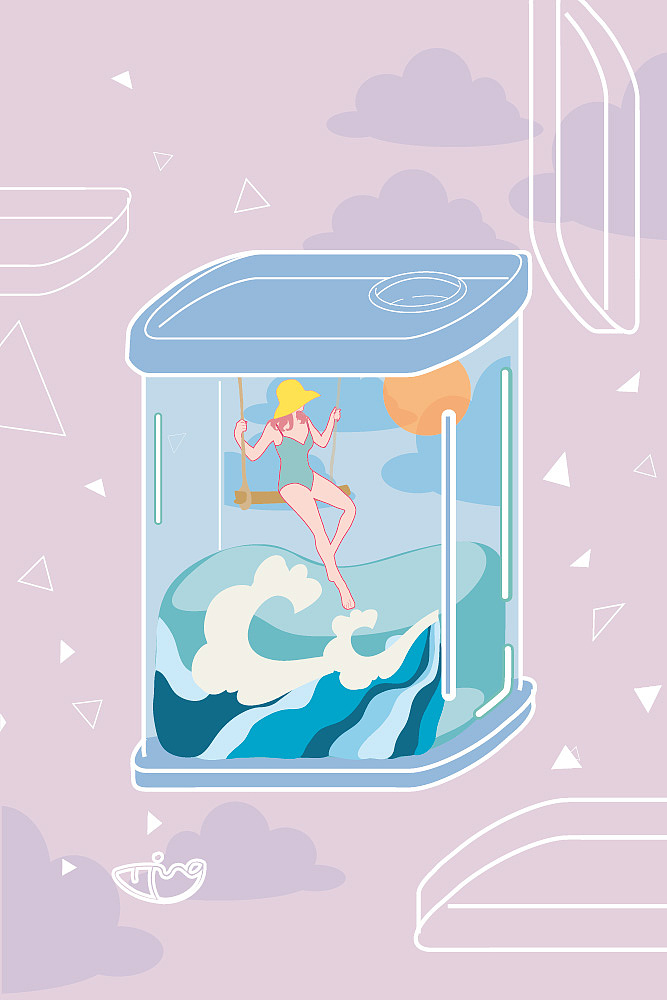 ai插画（图ZMTk0NjQ5NDY4） - 单幅漫画 - 站酷设计师蕾思恩恩恩原创素材 - 站酷ZCOOL