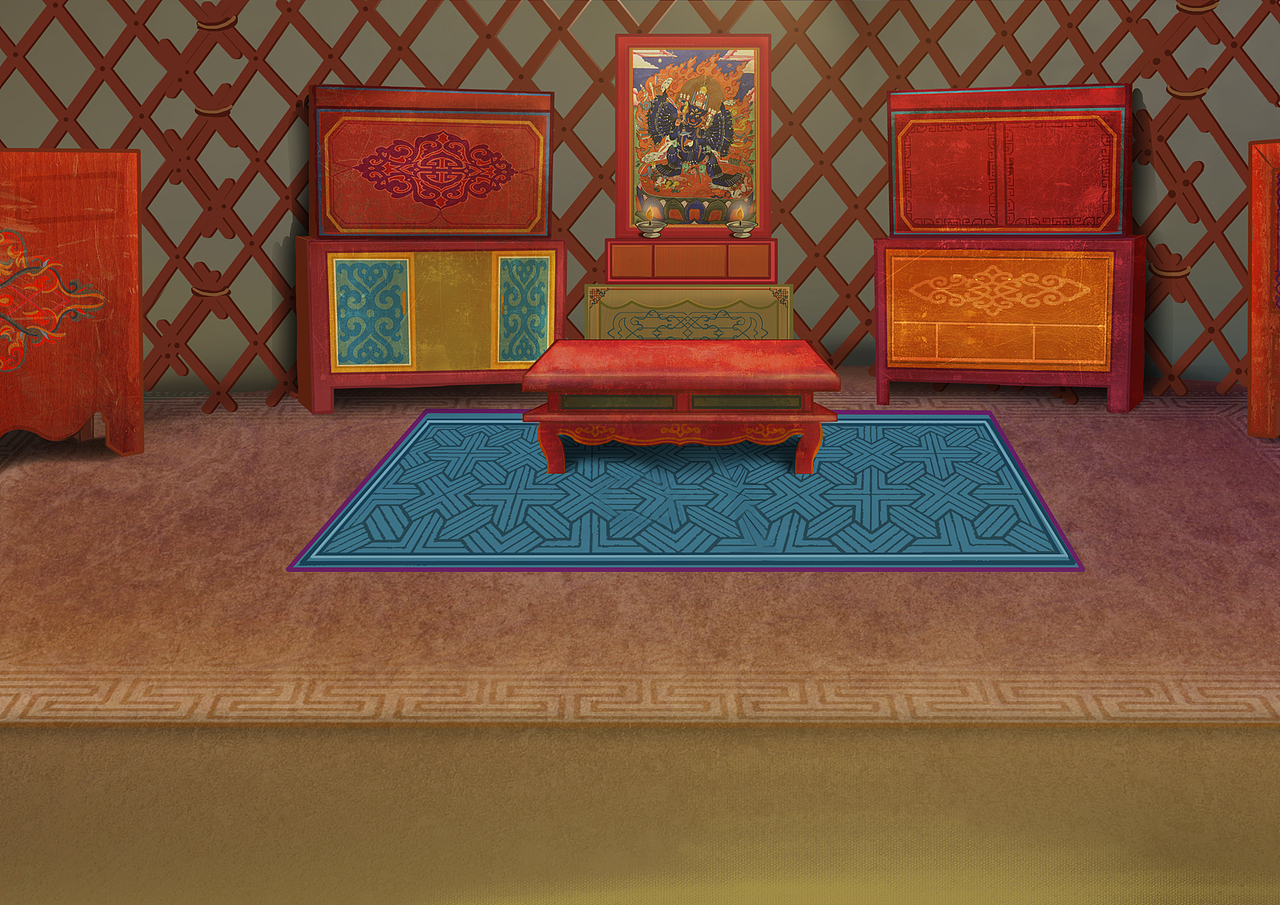 蒙古元素 蒙古习俗