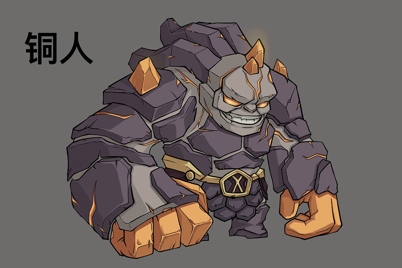 暗黑地牢游戏人设原画