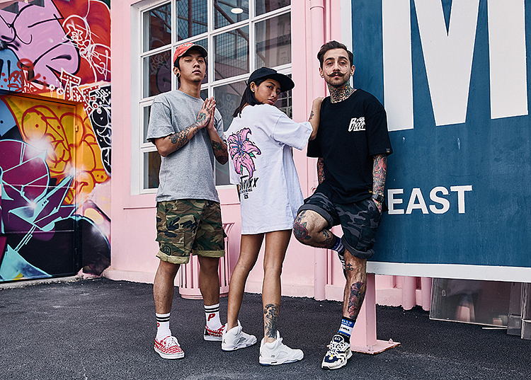 美式滑板街舞宽松男短袖趣味大花棉印花T恤2018夏潮牌（图ZMTA4MTI0Mzc2） - 休闲/流行服饰 - 站酷设计师SOBER7原创素材 - 站酷ZCOOL