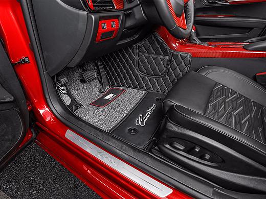 凯迪拉克脚垫拍摄