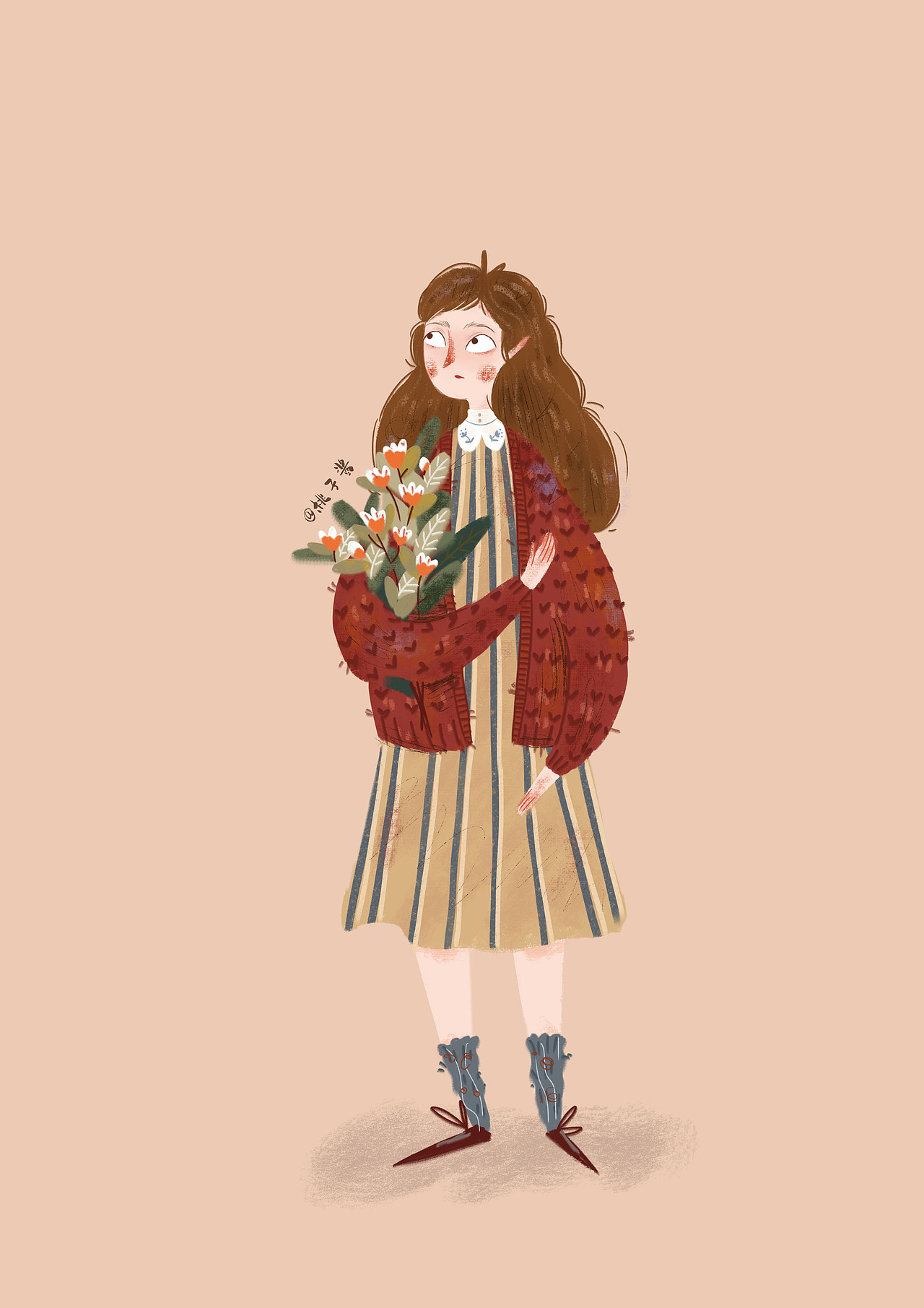 小清新少女系列