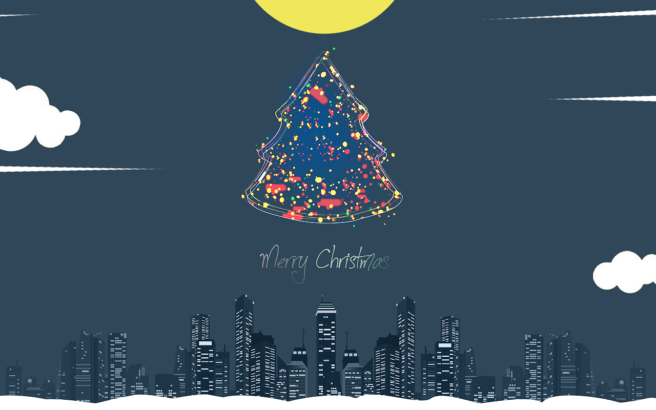 【为你画一张卡片——Merry Christmas】（图ZMTMyMTQxNjA=） - 图案 - 站酷设计师JES0N原创素材 - 站酷ZCOOL