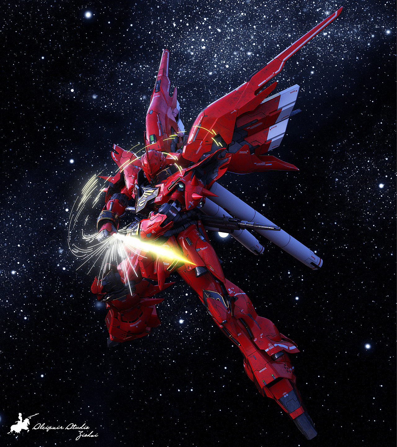 MSN-06S SINANJU "THE LAST EDITION"（图ZMzcyMzE2MzY=） - 动画/影视 - 站酷设计师ziodai原创素材 - 站酷ZCOOL