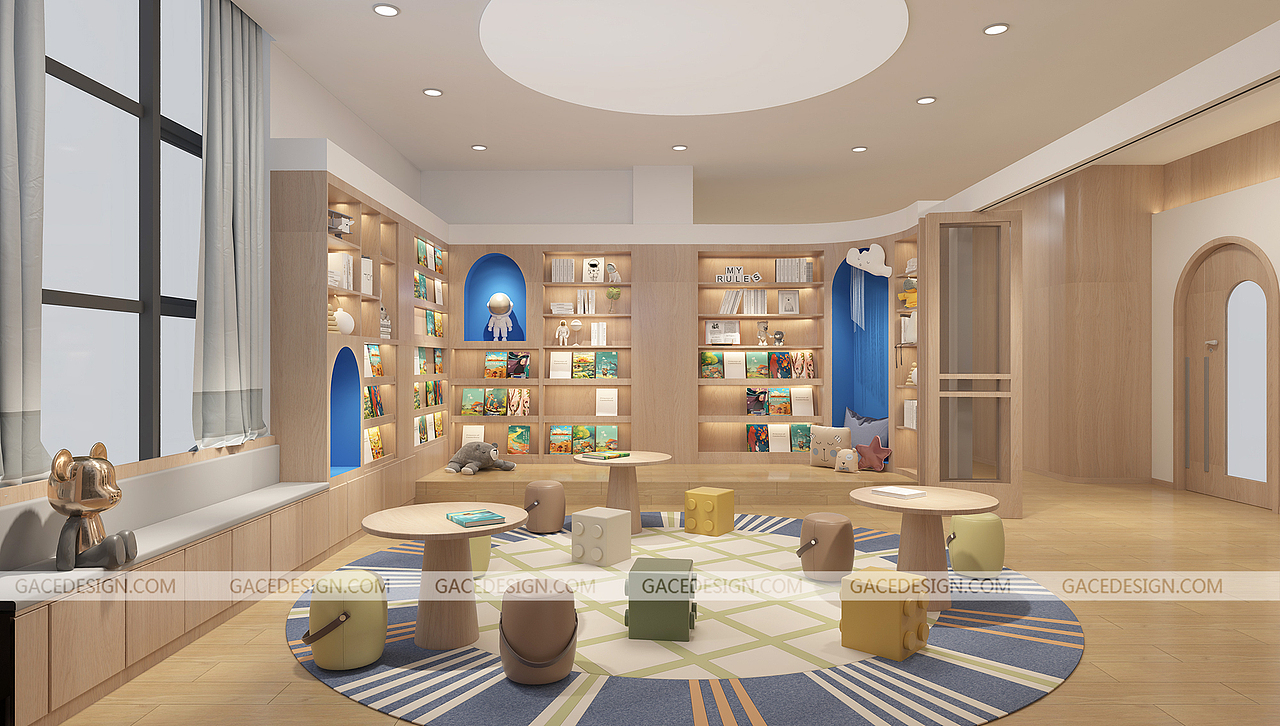 Gace Design 0-6早幼托教育设计丨哈顿国际幼儿公学（图ZMjMwNDc0NjI4） - 家装设计 - 站酷设计师GaceDesign原创素材 - 站酷ZCOOL