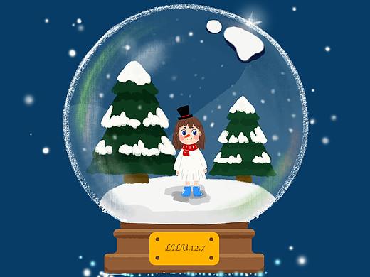 大雪（个人主页-ZNDIzNDQ5MDA=） - 创作习作 - 站酷设计师噜噜鹿1994原创素材 - 站酷ZCOOL