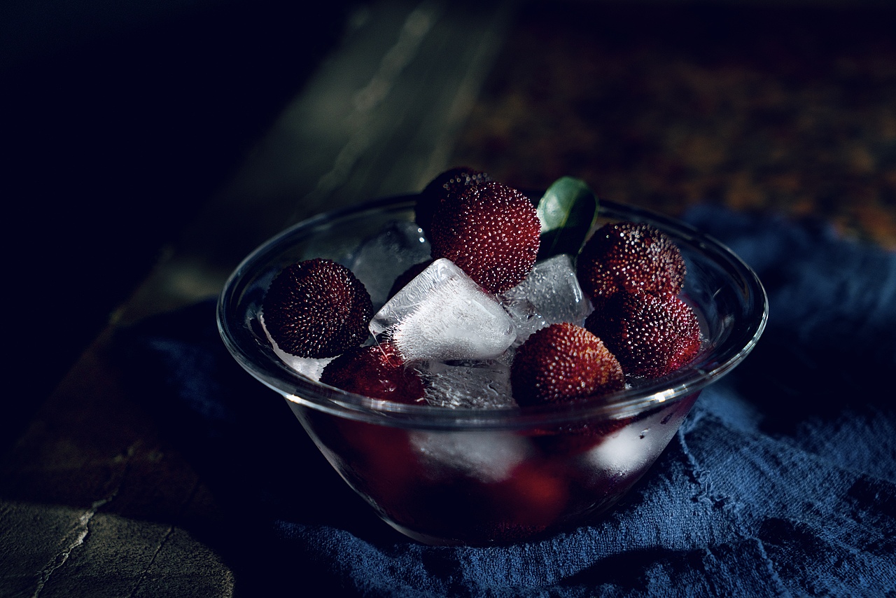 真正的杨梅（图ZMjU4OTk0MDU2） - 美食摄影 - 站酷设计师咖喱KAI原创素材 - 站酷ZCOOL