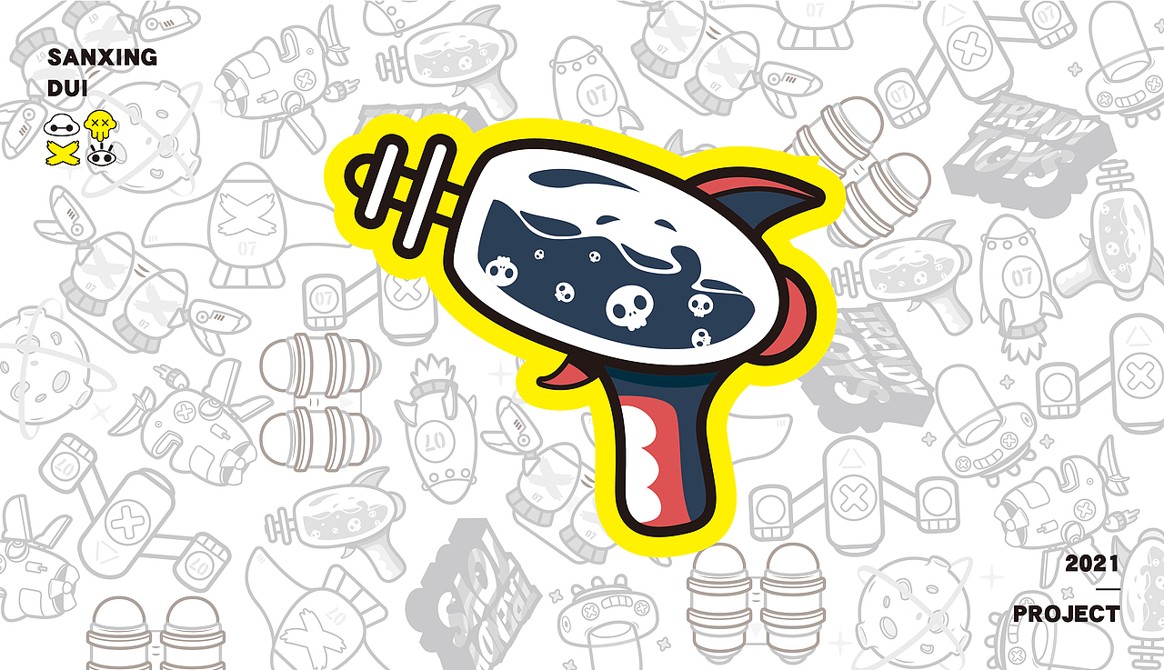 三星堆星仔IP形象（图ZMjU2MDAyMDY4） - IP形象 - 站酷设计师文译997品牌营销原创素材 - 站酷ZCOOL