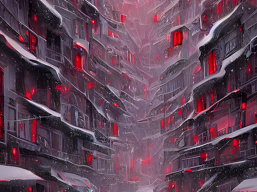 #AI创作实验室#想什么，城市