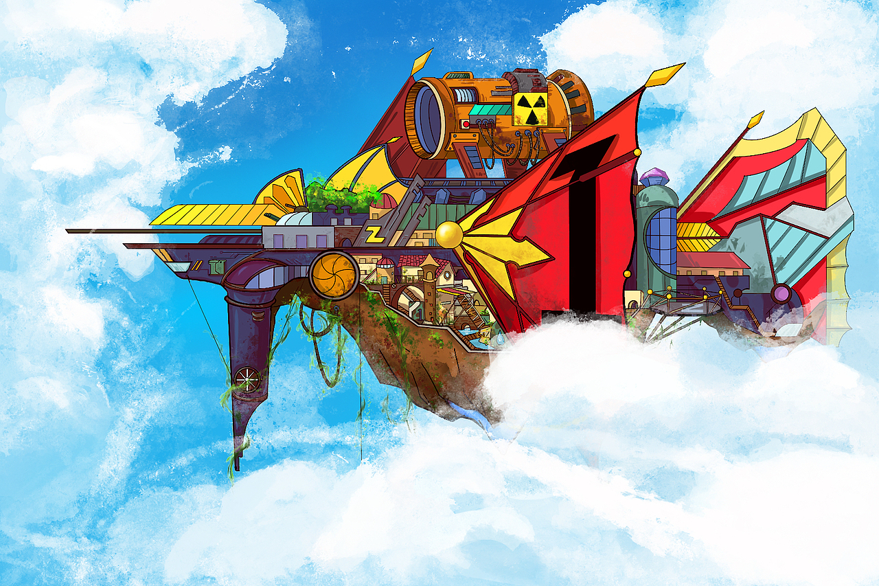 构成➕杂七杂八的插画