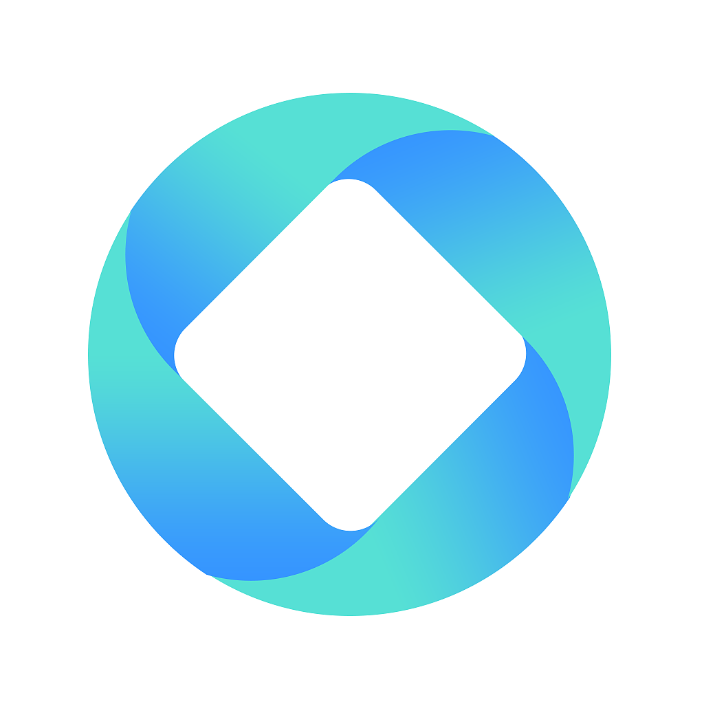 小型APP-logo冷色调设计