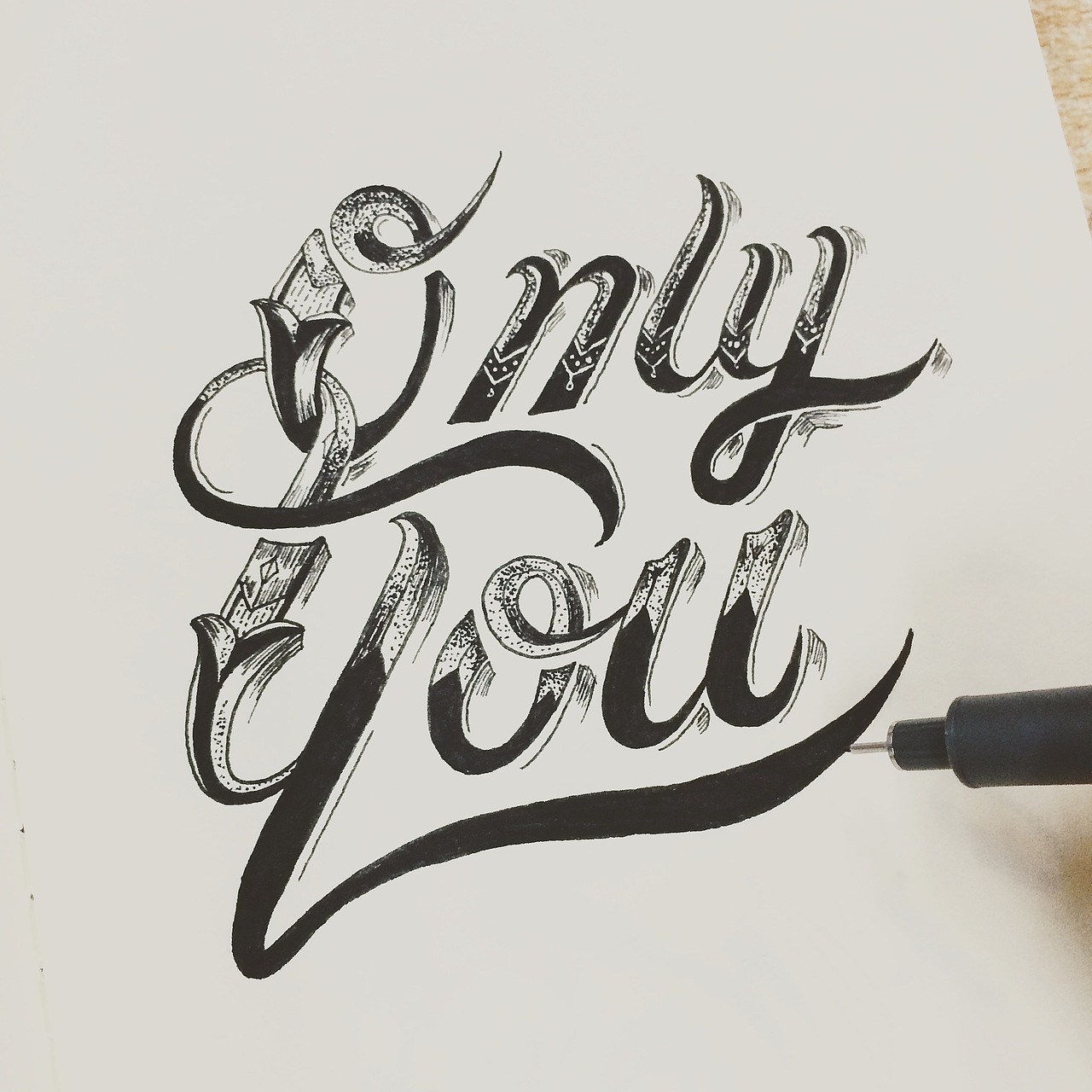 英文字体设计练习