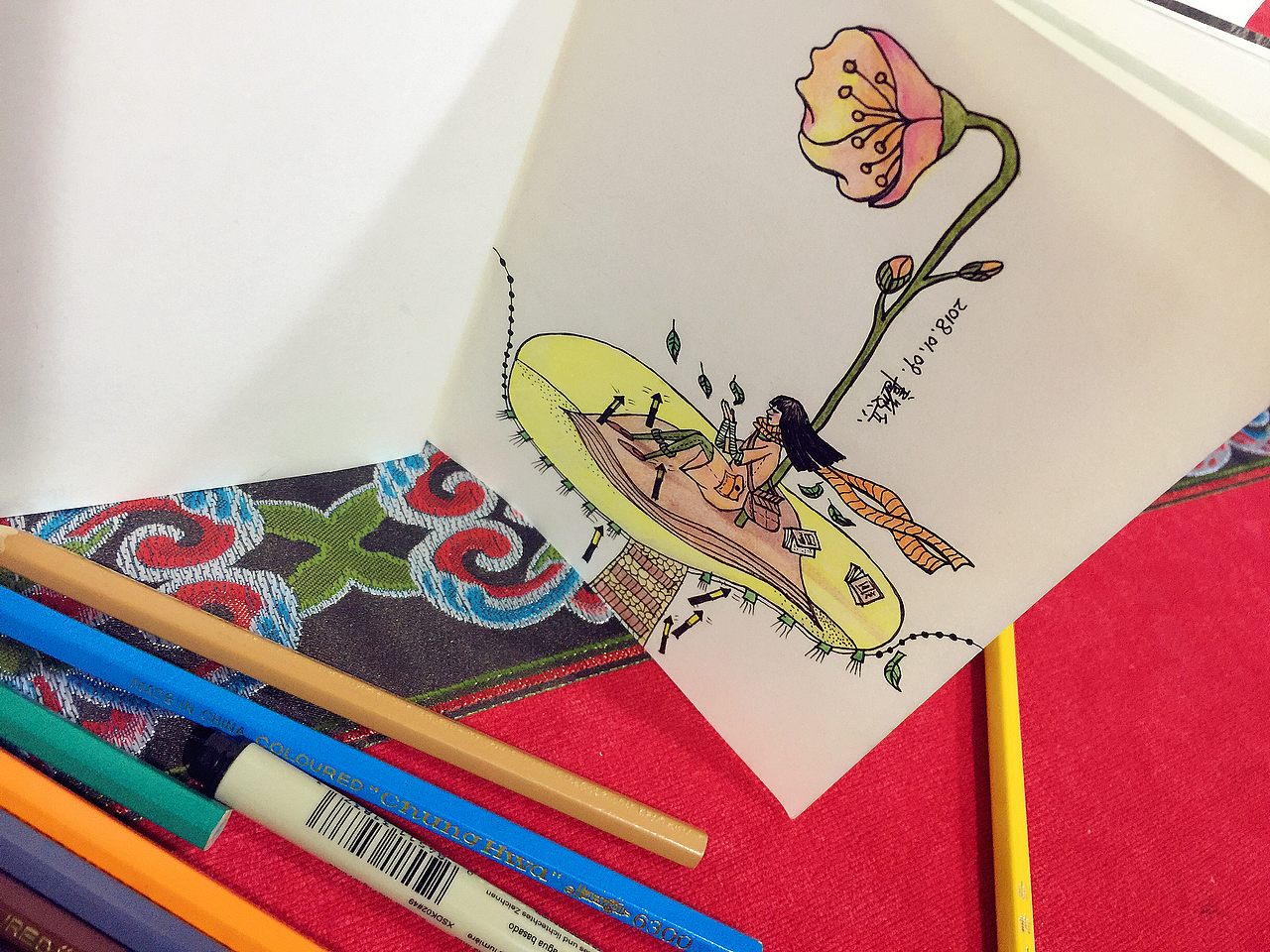 一叶扁舟•乘风远航（图ZMTAyMzM1NzYw） - 绘本 - 站酷设计师清清湖畔原创素材 - 站酷ZCOOL