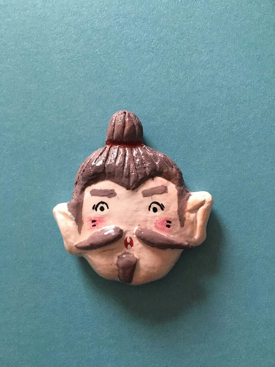 三国q版人物手工黏土制作