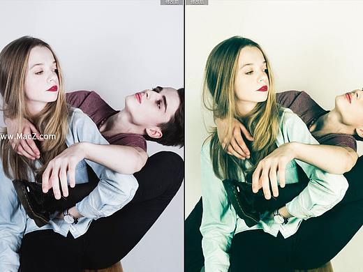 夏日爱恋风景人物摄影LR预设