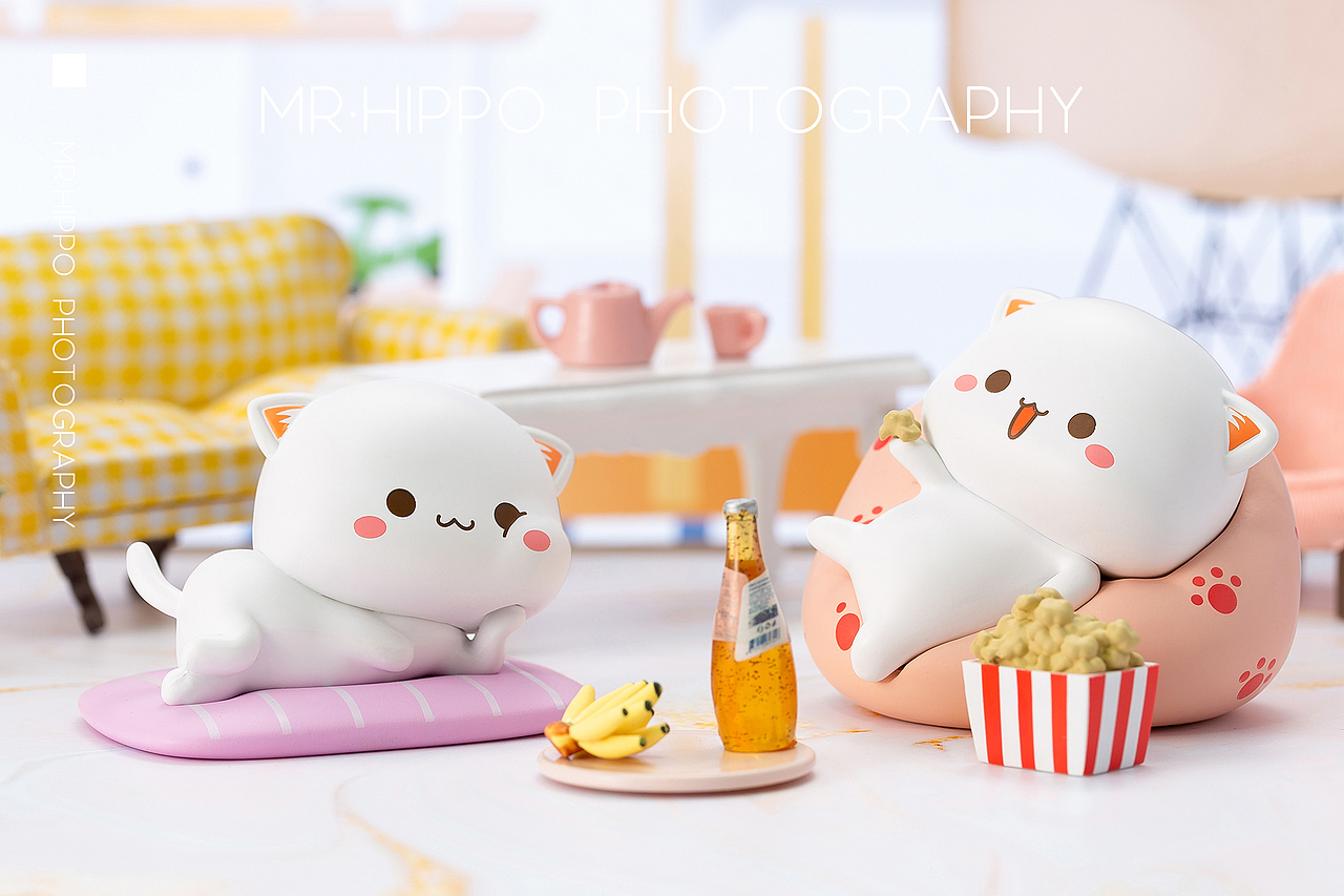 潮玩盲盒摄影【蜜桃猫2代·让爱先行】（图ZMjM4ODI0MzU2） - 产品摄影 - 站酷设计师河马先生摄影原创素材 - 站酷ZCOOL