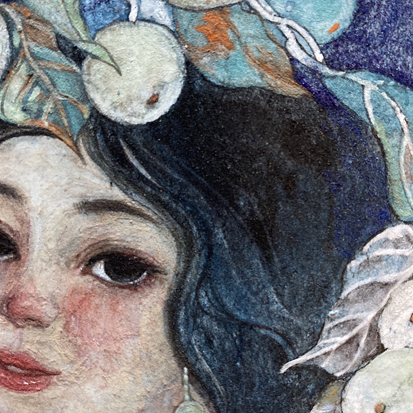 岩彩—夏日果实