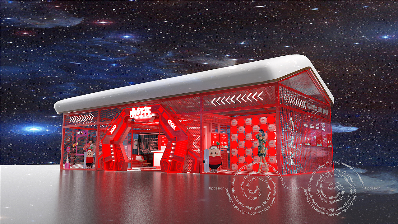 创意快闪店设计国潮快闪店设计快闪店策划