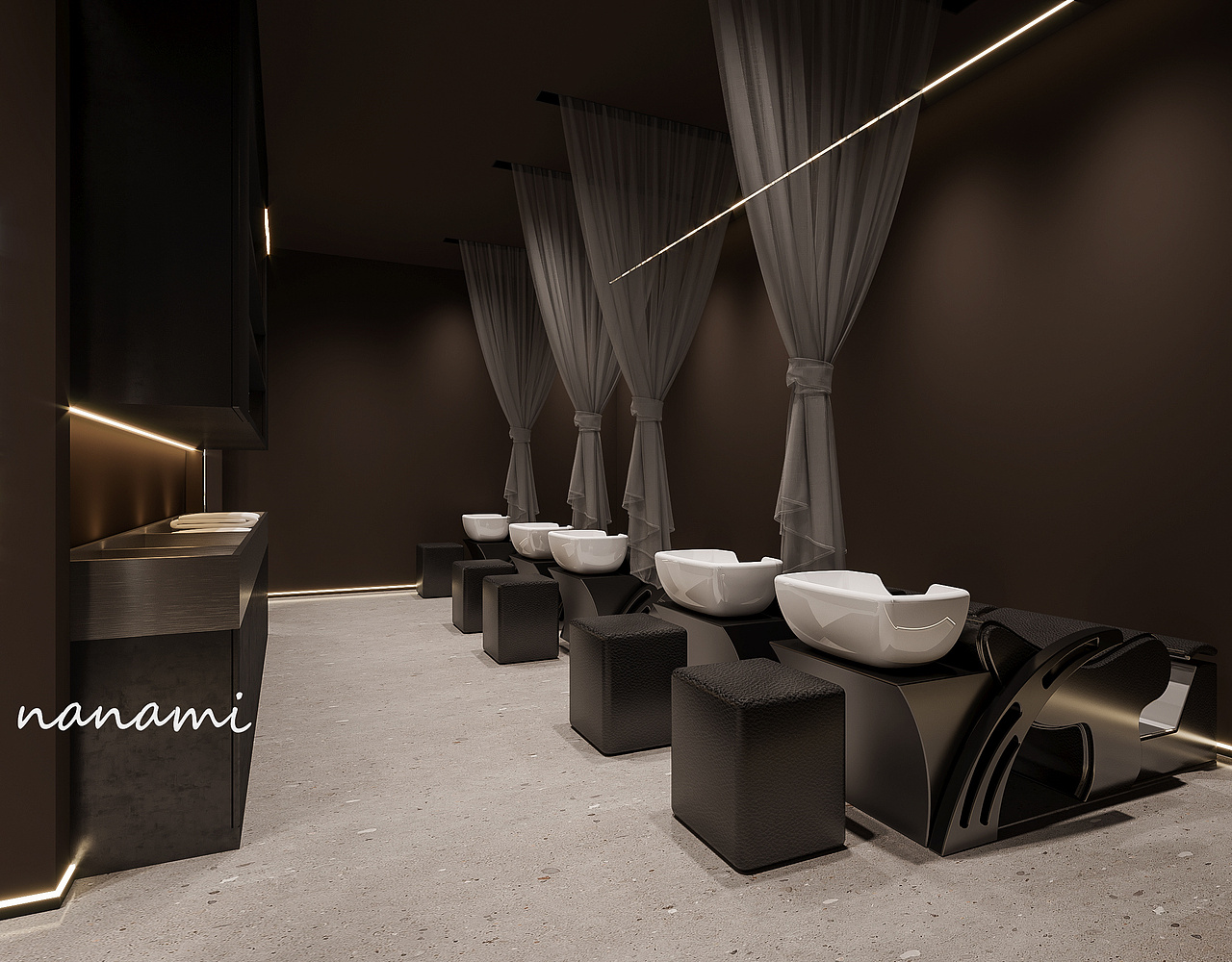 星夜设计||理发店设计—世界本该温柔