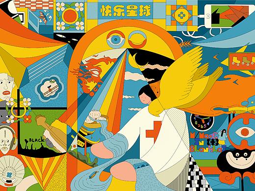 艺术考察插画&影像 | 2’22”白日为梦