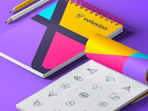 Volusion品牌識別設計