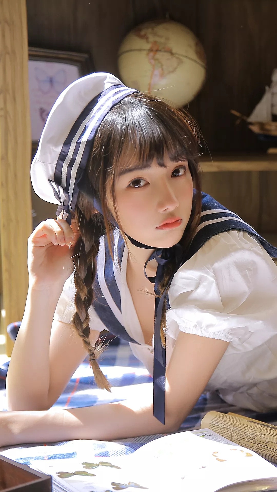 少女,漂亮,可爱,清纯,水手服,美腿