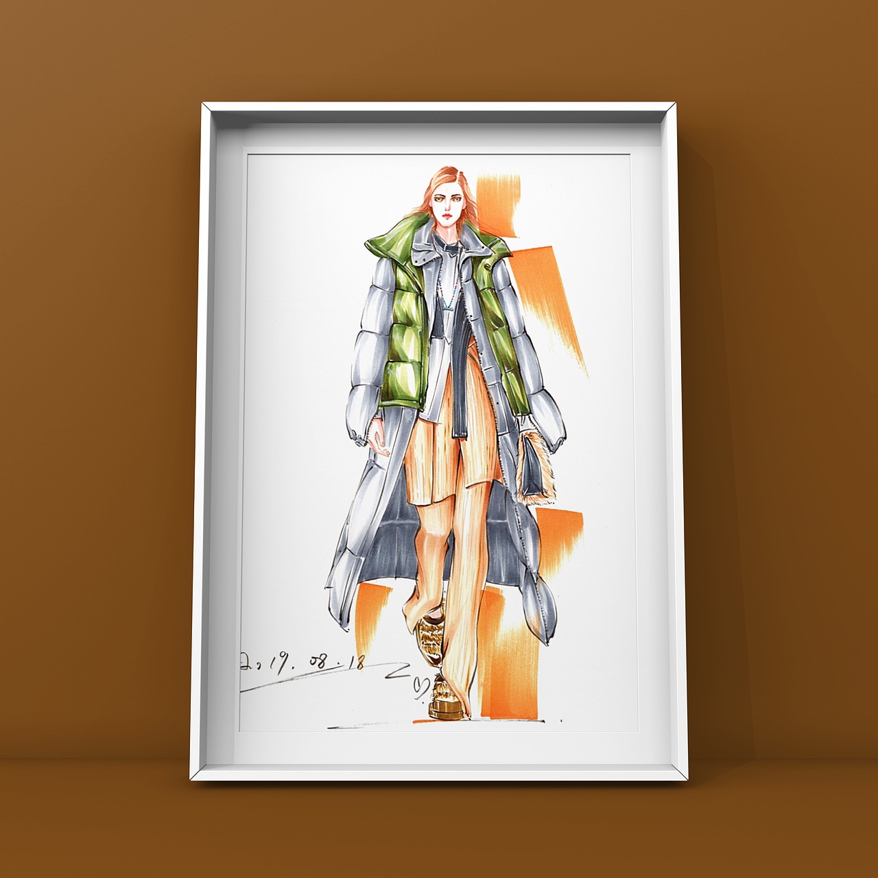 服装设计～手绘时装画（图ZMTc0NTYyMjE2） - 正装/礼服 - 站酷设计师零一手绘原创素材 - 站酷ZCOOL