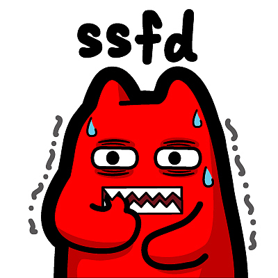 s31【魔鬼猫表情-瑟瑟发抖】#半身 紧张 咬手指 流汗 发抖 害怕 ip