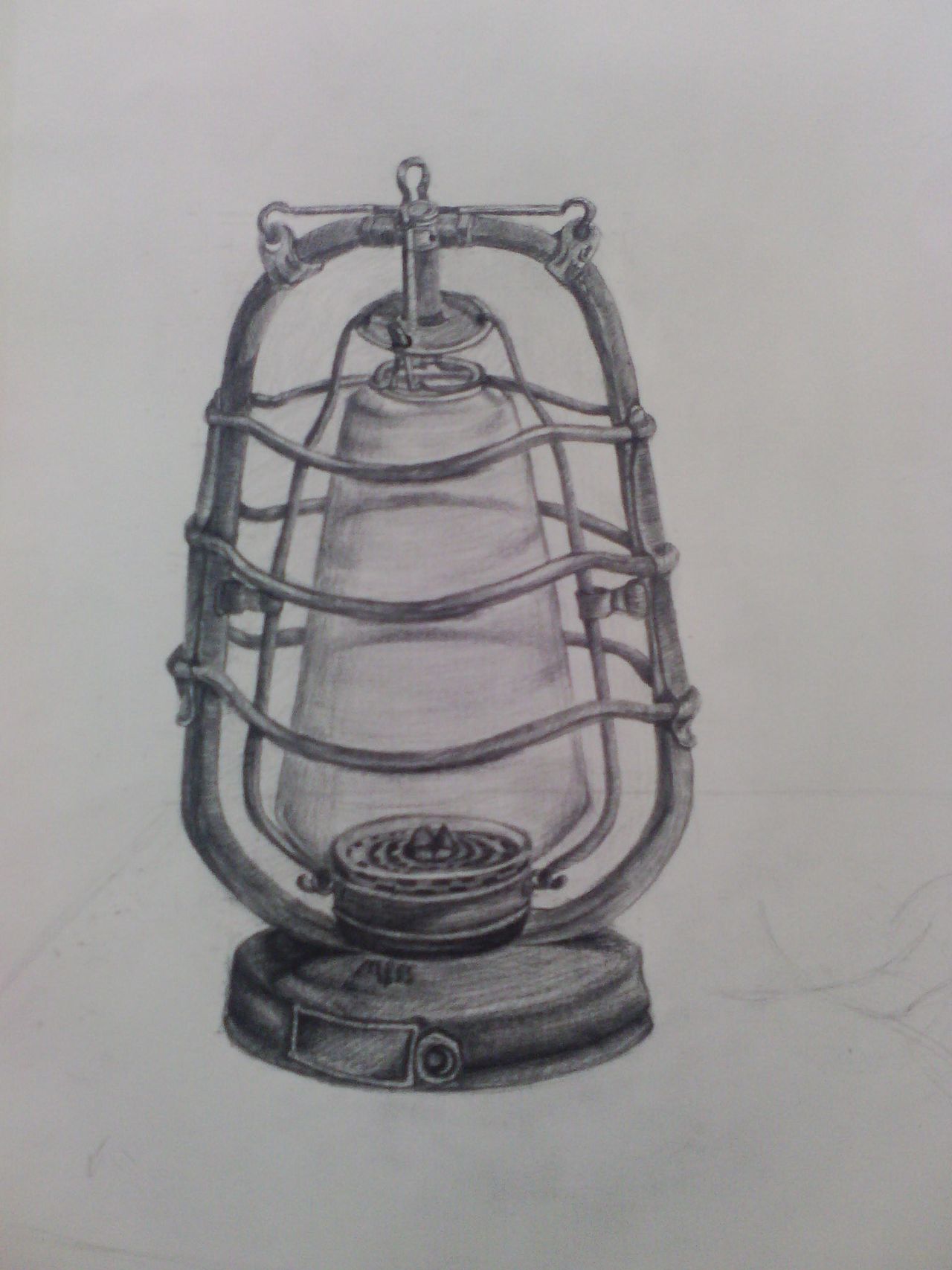 素描马灯步骤图