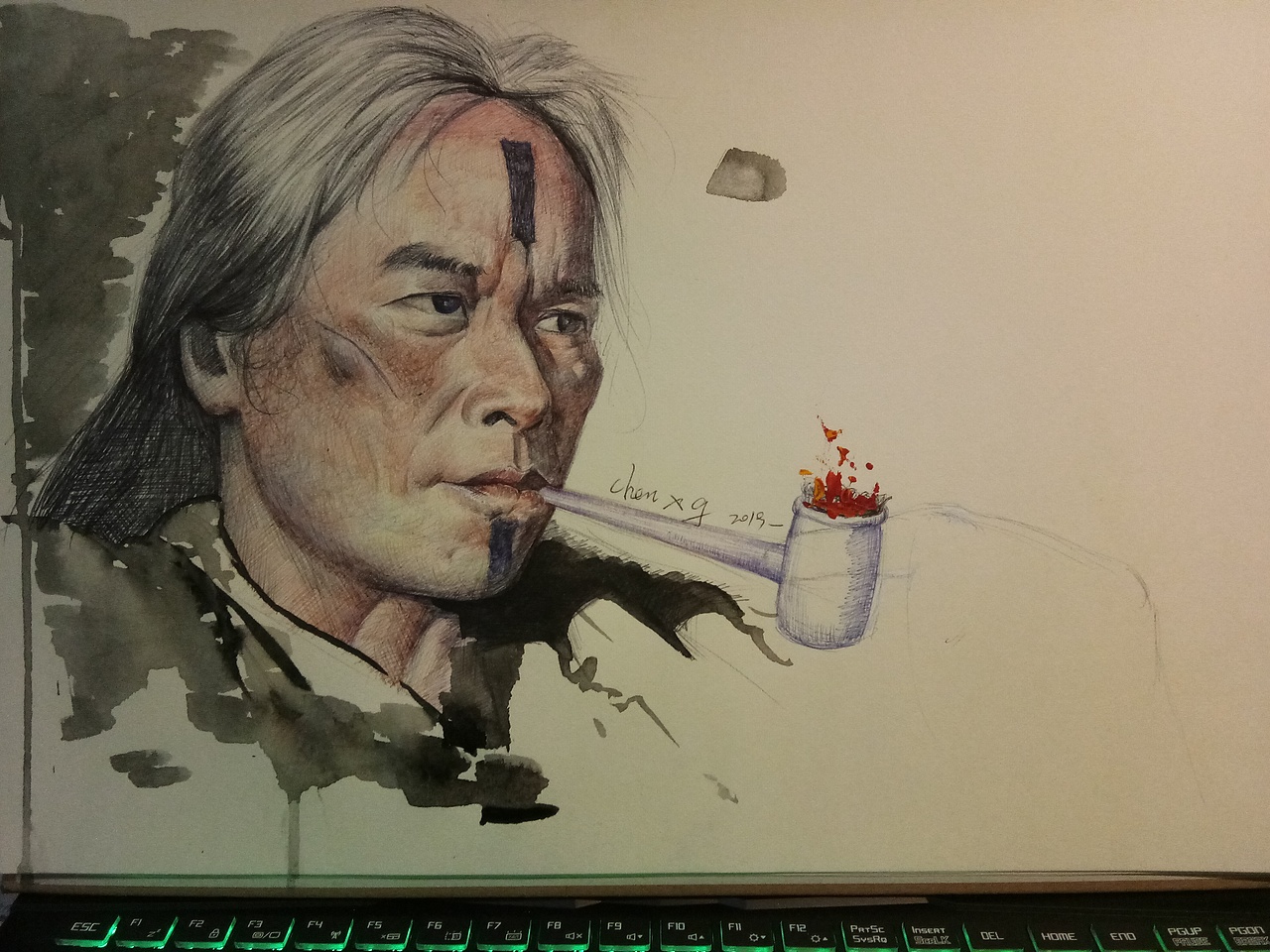 2019.....第一张（图ZMTQwOTEwNjYw） - 创作习作 - 站酷设计师刁漓刀原创素材 - 站酷ZCOOL