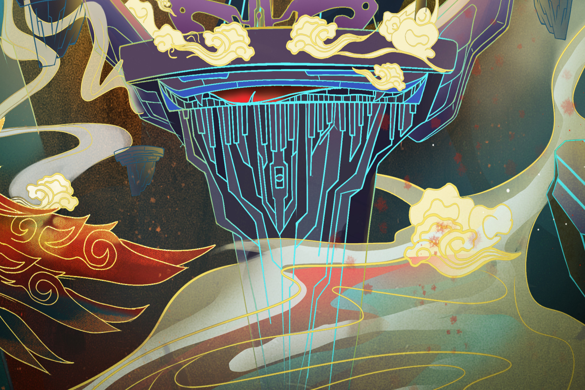 上古芯片-π|平面|海报|锦晃星one - 原创作品 - 站酷 (zcool)