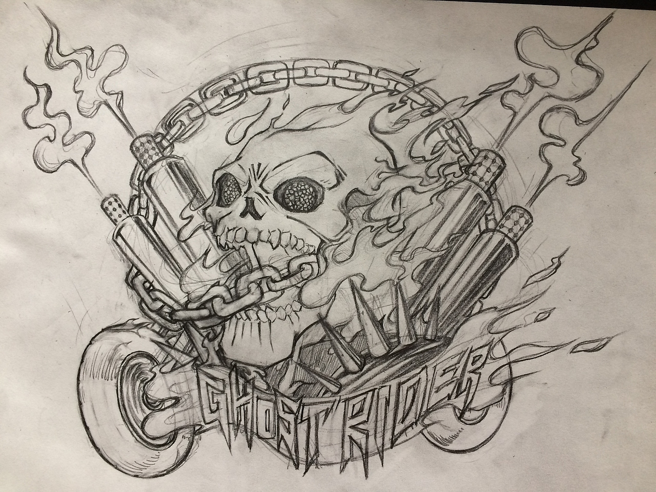 恶灵骑士(带步骤图)